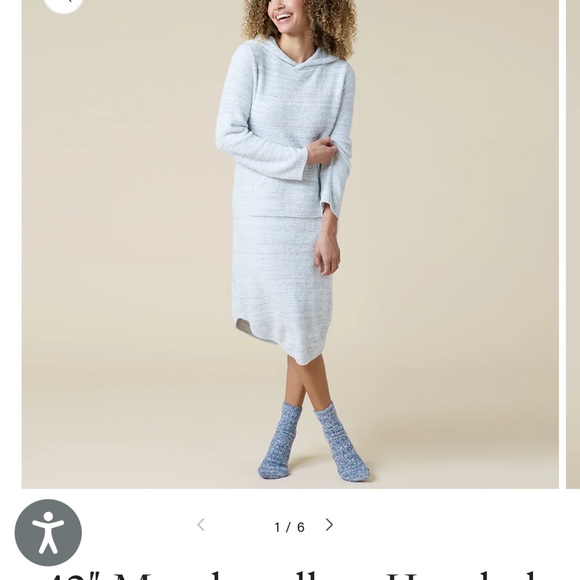 Softies Gray Hooded Sweater Dress - Picture 5 of 5